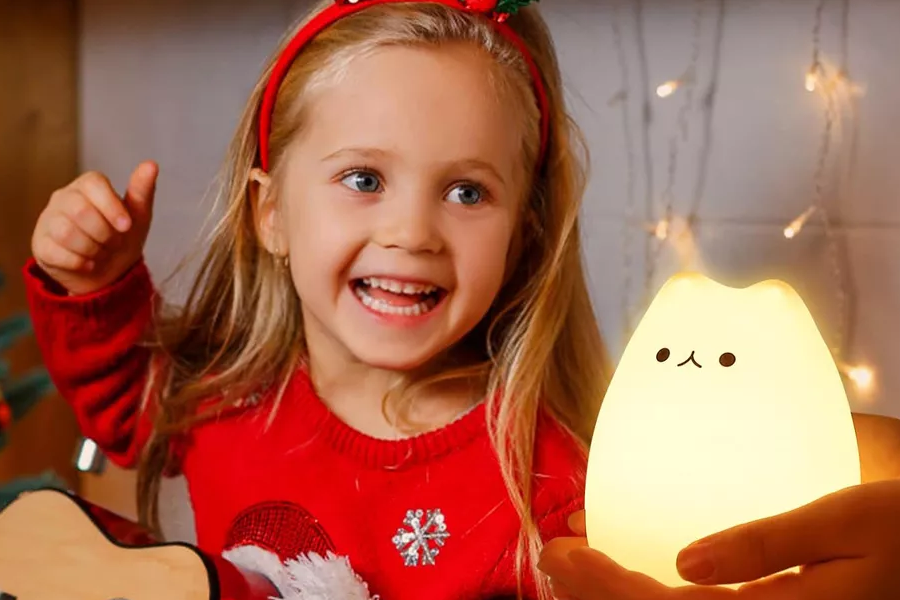 LED Cat Night Light