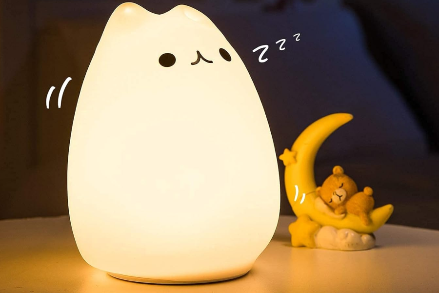 Cute Cat Night Light for Kids
