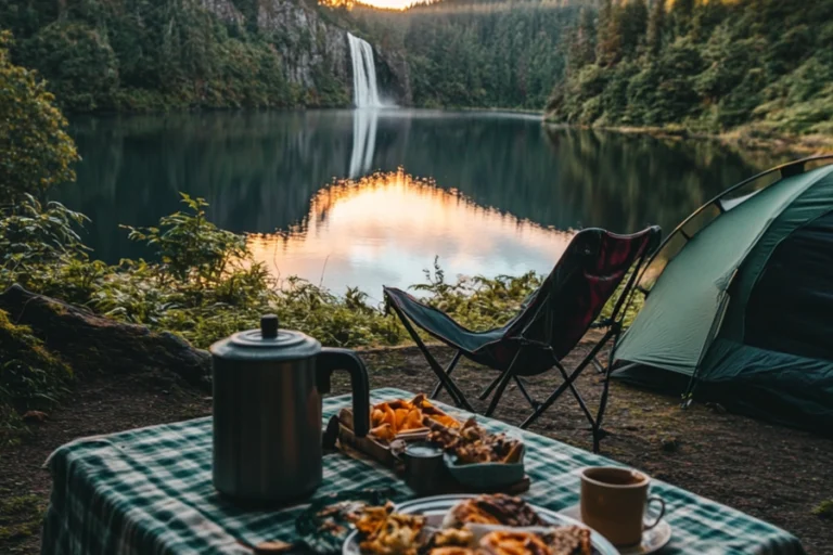 Folding Aluminum Alloy Camping Table